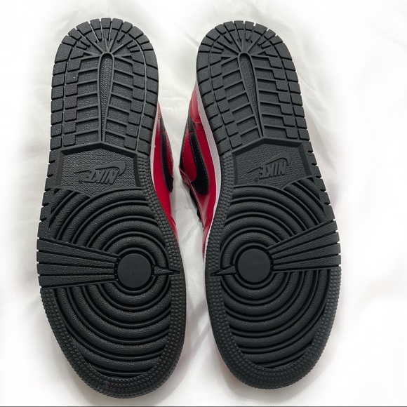 AIR JORDAN 1 LOW GYM RED / BLACK - Picture 12 of 14